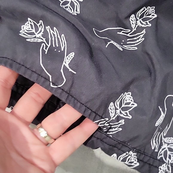 Unknown source Black swimming No lining 3 pockets size medium #465 - Picture 3 of 4